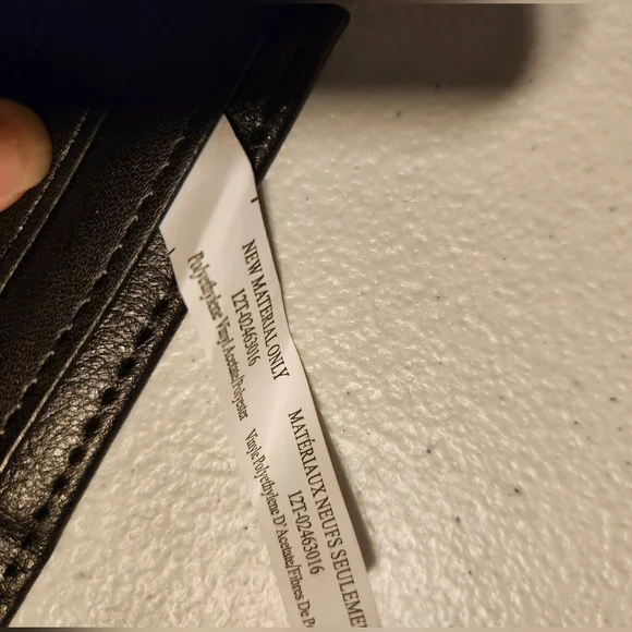 Spencer's Black Embossed Skull Wallet with Chain - Picture 9 of 12